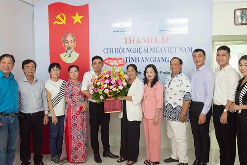 Thành lập Chi hội Nghệ sĩ múa Việt Nam tỉnh An Giang nhiệm kỳ I (2019- 2024)