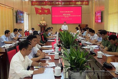 Điện Biên Đông đứng thứ 2 toàn tỉnh về tiến độ làm nhà cho hộ nghèo