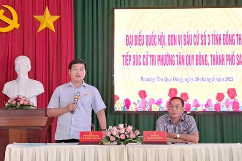 Cử tri gửi gắm nhiều kiến nghị đến Quốc hội