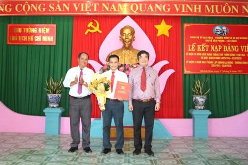 9 tháng đầu năm 2023, toàn tỉnh Khánh Hòa kết nạp được 1.598 đảng viên