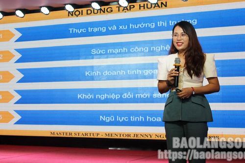 100 đoàn viên thanh niên, học sinh được trang bị kỹ năng khởi nghiệp