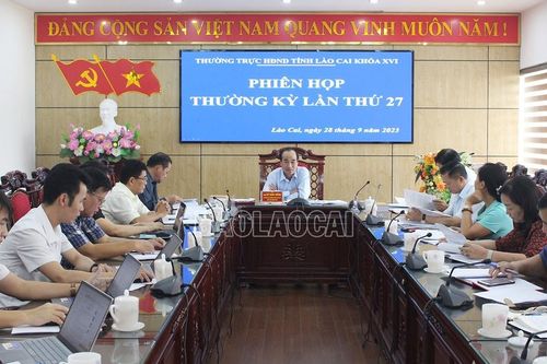 Thường trực HĐND tỉnh tổ chức phiên họp thường kỳ lần thứ 27