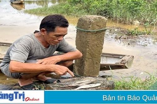 Phát hiện thêm một doanh nghiệp xả thải trái phép ra sông Sa Lung