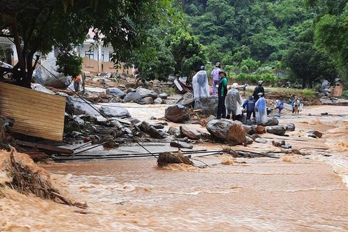 Thái Nguyên nằm trong khu vực cảnh báo lũ quét, sạt lở đất