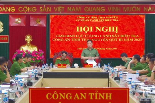 Tỷ lệ điều tra, khám phá án chung đạt 95%