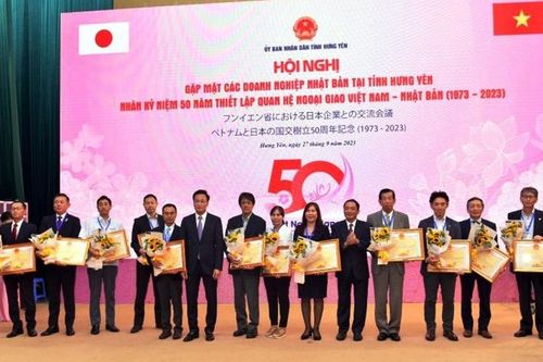 Hưng Yên: Gặp mặt doanh nghiệp Nhật Bản nhân kỷ niệm 50 năm thiết lập quan hệ ngoại giao Việt Nam – Nhật Bản