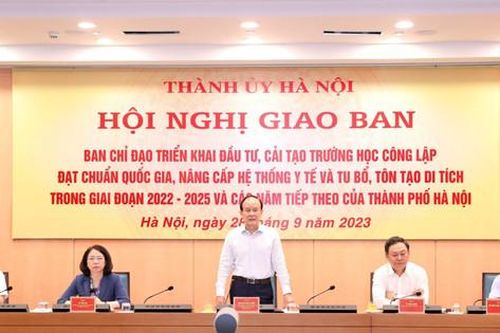 45 dự án trường học Hà Nội được đề xuất tăng vốn hỗ trợ: Bảo đảm hiệu quả đầu tư, tránh lãng phí vốn