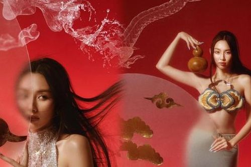 Thùy Tiên khoe vẻ huyền ảo trong bộ ảnh 'đu trend' Trung thu
