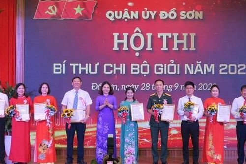 Đồ Sơn tái khởi động Hội thi Bí thư Chi bộ giỏi sau 20 năm