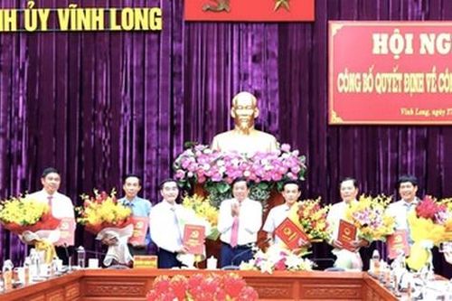 Bổ nhiệm Giám đốc NHNN chi nhánh tỉnh; chỉ định 2 Tỉnh ủy viên giữ chức vụ mới