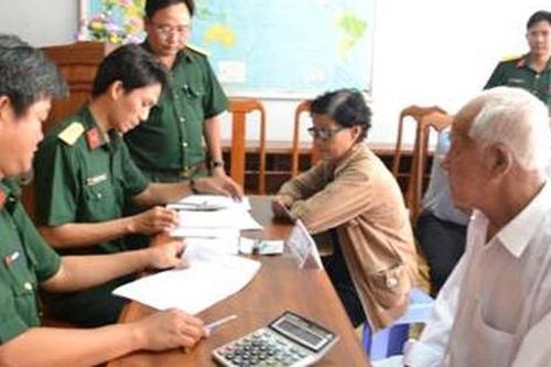 Điều kiện xét hưởng chế độ với quân nhân làm nhiệm vụ quốc tế