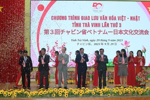 Khai mạc chương trình giao lưu văn hóa Việt Nam và Nhật Bản tại Trà Vinh
