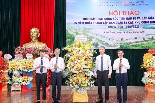 Các khu công nghiệp tỉnh Vĩnh Phúc thu hút 468 dự án đầu tư