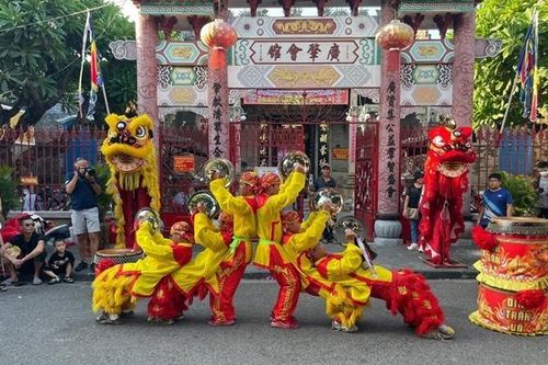 Múa Thiên cẩu - Nét văn hóa đặc trưng của Tết Trung thu ở Hội An