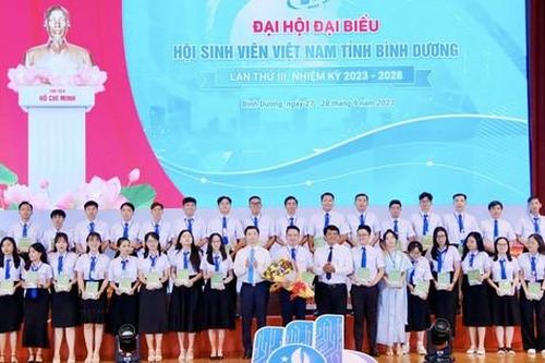 Anh Lê Tuấn Anh làm Chủ tịch Hội Sinh viên tỉnh Bình Dương