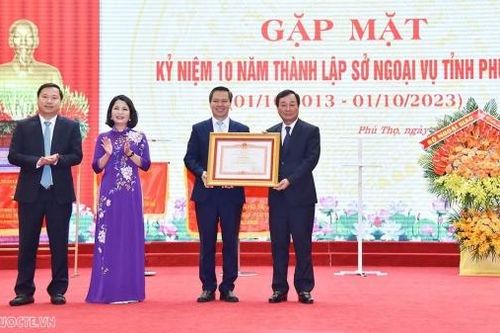 Sở Ngoại vụ tỉnh Phú Thọ kỷ niệm 10 năm thành lập