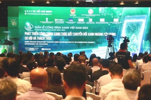 Tuần lễ Công trình xanh Việt Nam 2023: Thúc đẩy nỗ lực chuyển đổi xanh ngành Xây dựng