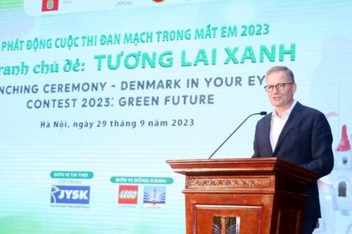 Cuộc thi Đan Mạch trong mắt em 2023: Cùng trẻ em Việt Nam vẽ về một 'Tương lai xanh'
