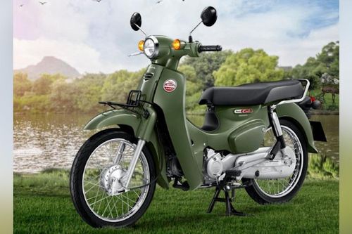 Cận cảnh 2024 Honda Super Cub tại 'xứ sở chùa vàng'