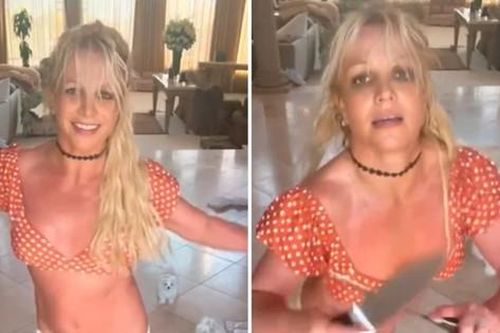 Cảnh sát đến nhà Britney Spears sau video múa dao gây sốc