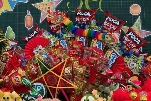Những mâm cỗ siêu xinh được các mẹ chuẩn bị cho con đón Trung thu tại lớp