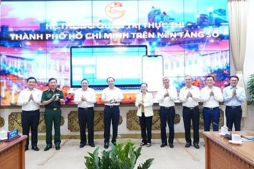 Viettel Solutions cung cấp hệ thống giúp lãnh đạo TP Hồ Chí Minh điều hành KT - XH dựa trên dữ liệu