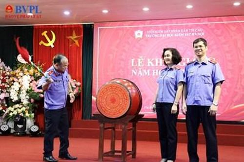 Trường Đại học Kiểm sát Hà Nội khai giảng năm học 2023-2024