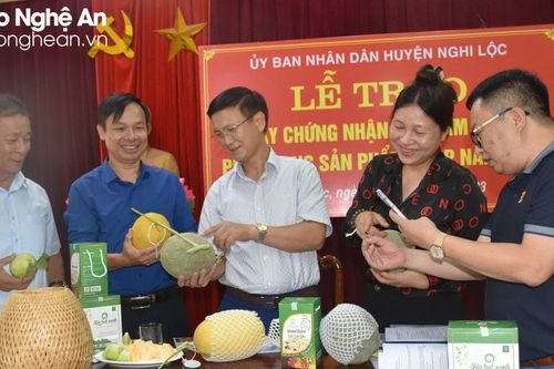 Nghi Lộc phát triển sản phẩm OCOP hiệu quả và bền vững