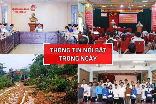 Nghệ An: Thông tin nổi bật ngày 29/9