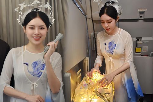 Chị Hằng Nga phát quà trên chuyến bay gây sốt MXH hóa ra là 'người quen'