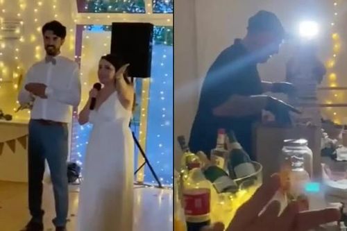 Dùng đồ ăn nhanh làm... cỗ cưới