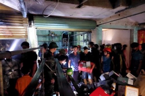 Cháy chợ lớn nhất tỉnh Quảng Bình, đang điều tra nguyên nhân