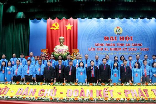 Ông Lâm Thành Sĩ được bầu giữ chức Chủ tịch Liên đoàn Lao động tỉnh An Giang khóa XI (nhiệm kỳ 2023-2028)