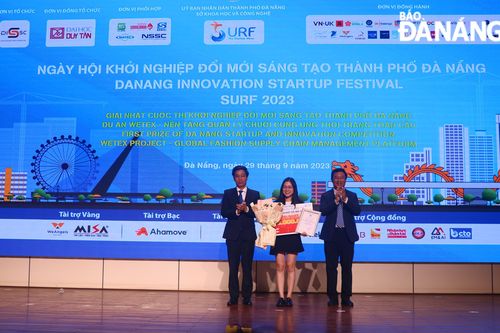 Nền tảng Wetex đạt giải Nhất cuộc thi khởi nghiệp đổi mới sáng tạo SURF 2023