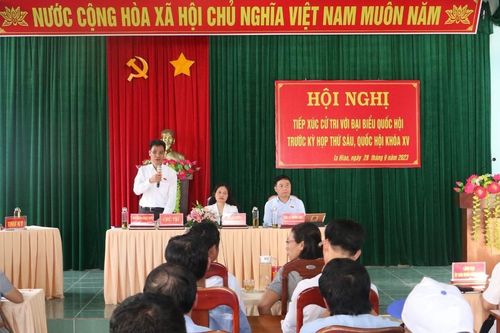 Cử tri Krông Pa và Phú Thiện kiến nghị đầu tư hoàn thiện hệ thống giao thông