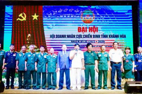 Đại hội Hội Doanh nhân Cựu chiến binh tỉnh Khánh Hòa, nhiệm kỳ 2023-2028