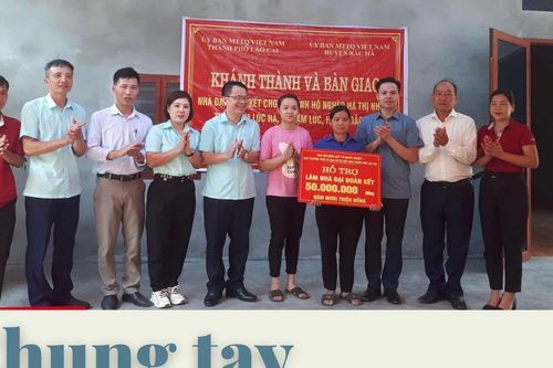 Chung tay giúp người nghèo an cư