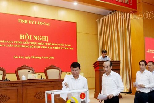 Giới thiệu nhân sự bổ sung Ủy viên Ban Chấp Đảng bộ tỉnh khóa XVI, nhiệm kỳ 2020 - 2025