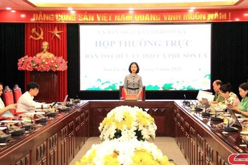 Họp Thường trực Ban Tổ chức Lễ hội cà phê Sơn La lần thứ nhất năm 2023