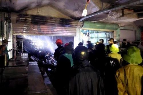Cháy tại chợ Ba Đồn, 3 quầy hàng cháy rụi