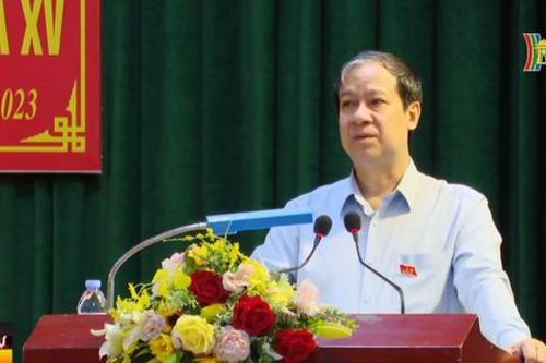 Đại biểu Quốc hội tiếp xúc cử tri huyện Thanh Oai