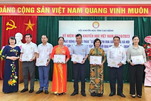 Cao Bằng: Trên 96% địa phương đăng ký danh hiệu Cộng đồng học tập