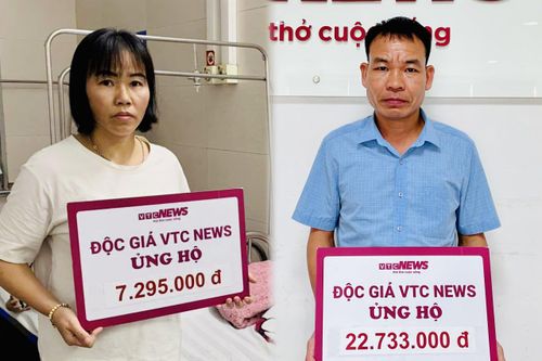 Báo VTC News trao hơn 30 triệu đồng cho hai gia đình có con mắc bệnh hiểm nghèo