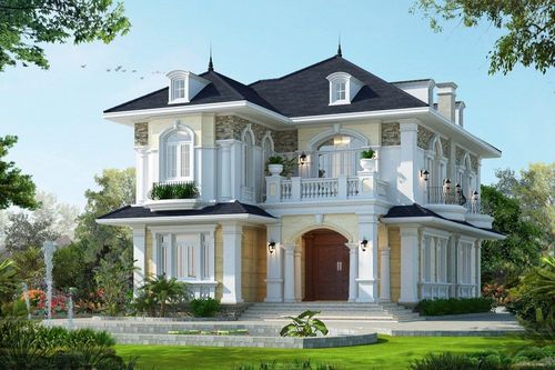 Tổng hợp các mẫu nhà 2 tầng 4 phòng ngủ đẹp