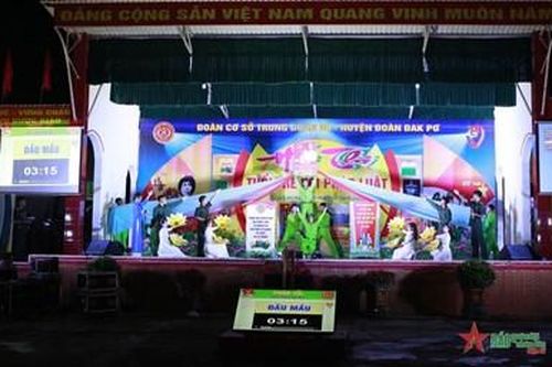 Sôi nổi hội thi 'Tuổi trẻ với pháp luật' tại Sư đoàn 2 (Quân khu 5)