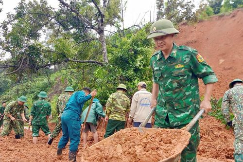 Sát cánh cùng nhân dân ứng phó, khắc phục hậu quả thiên tai