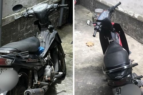 2 thiếu niên nửa đêm đi trộm xe máy