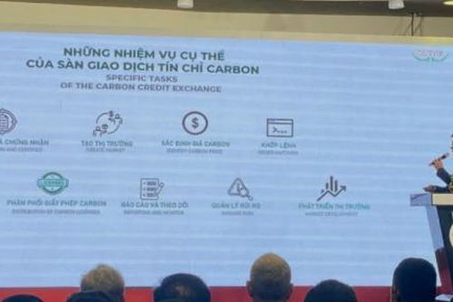 Ra mắt Sàn giao dịch tín chỉ carbon đầu tiên tại Việt Nam