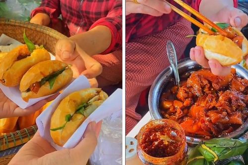 Bánh mì tí hon nổi tiếng ở Huế, giá chỉ 5.000 đồng, khách ăn vài cái mới bõ thèm