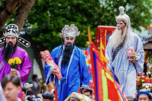 Lễ Nghinh Ông độc đáo ở biển Cần Giờ